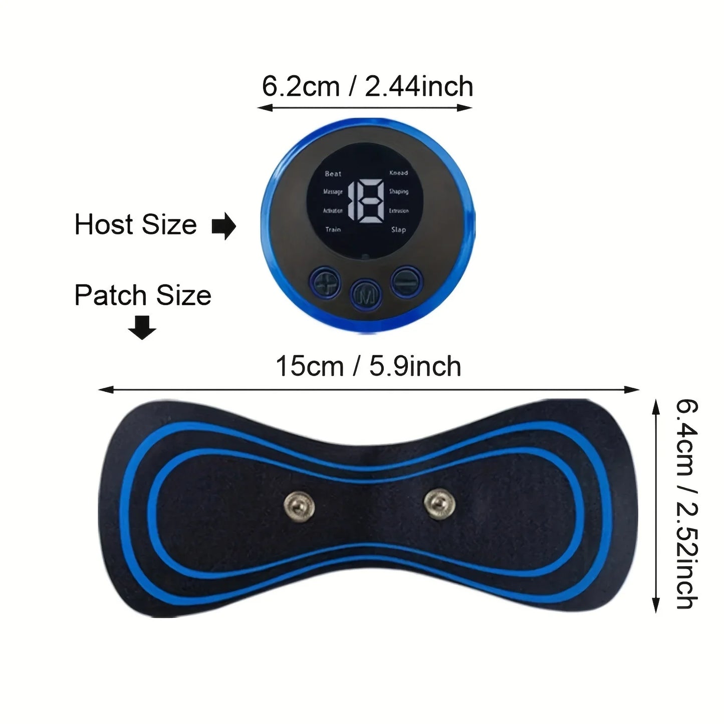 8 Mode Muscle Electric Massager